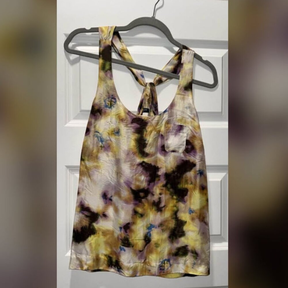 J Crew 100% Silk Tank Top